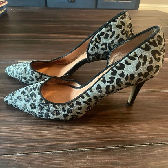 Halogen Leopard Print Heels  - Picture 1 of 5
